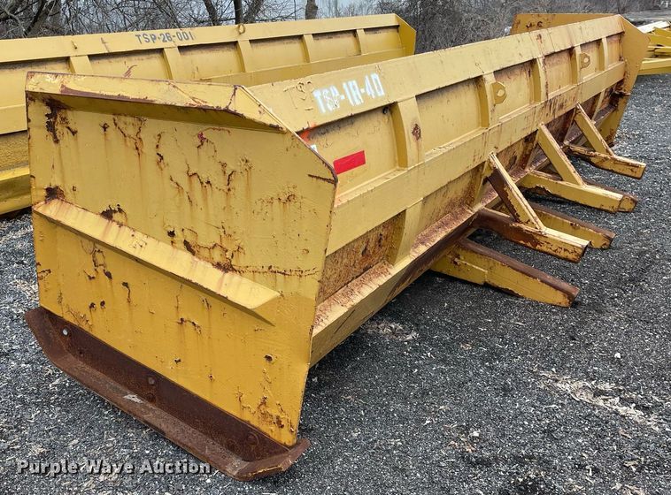 image for item DS5425 Protech 18' W wheel loader snow pusher 