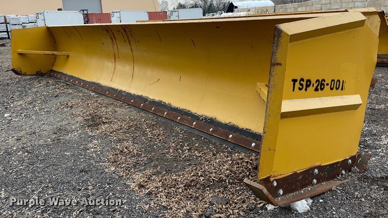 image for item DS5426 26' W wheel loader snow pusher 