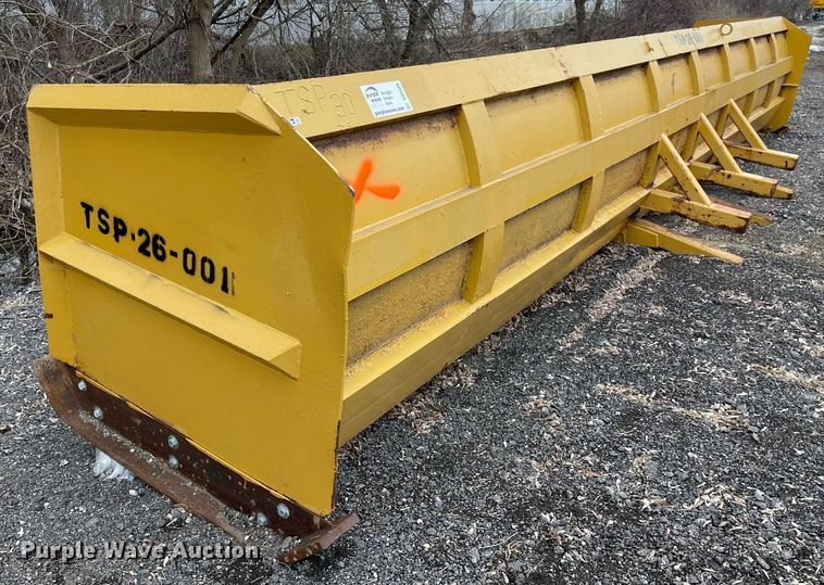 image for item DS5426 26' W wheel loader snow pusher 