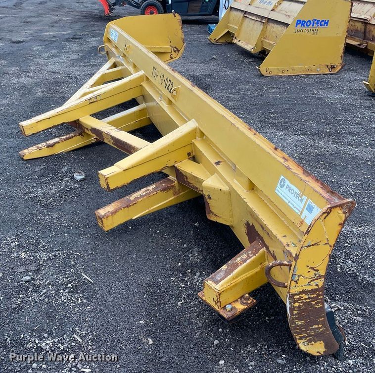 image for item DS5433 Protech  LP18L 18' W wheel loader snow pusher
