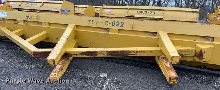 image for item DS5433 Protech  LP18L 18' W wheel loader snow pusher