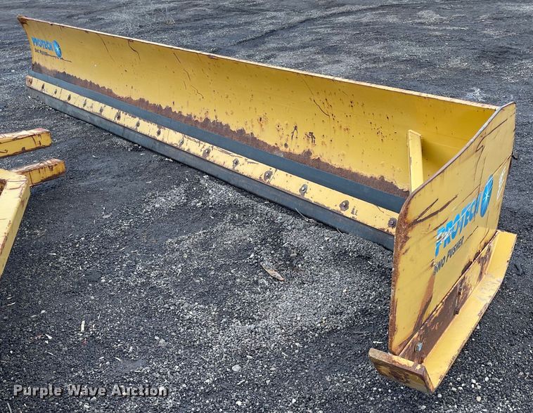 image for item DS5434 Protech LP18L 18' W wheel loader snow pusher 