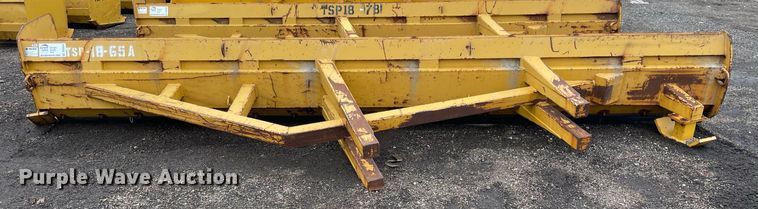 image for item DS5434 Protech LP18L 18' W wheel loader snow pusher 