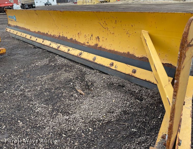 image for item DS5434 Protech LP18L 18' W wheel loader snow pusher 