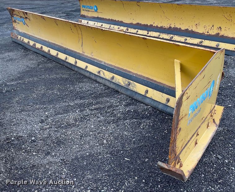 image for item DS5435 Protech LP18L 18' W wheel loader snow pusher 