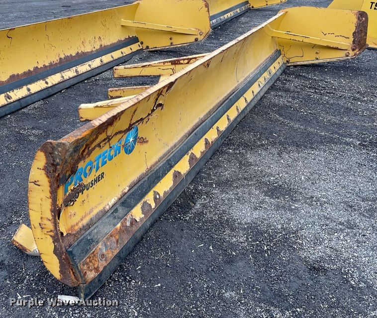 image for item DS5435 Protech LP18L 18' W wheel loader snow pusher 
