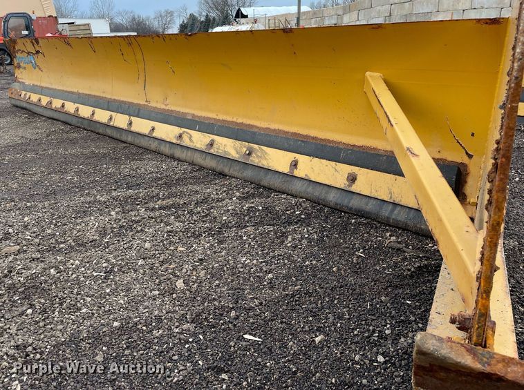 image for item DS5435 Protech LP18L 18' W wheel loader snow pusher 