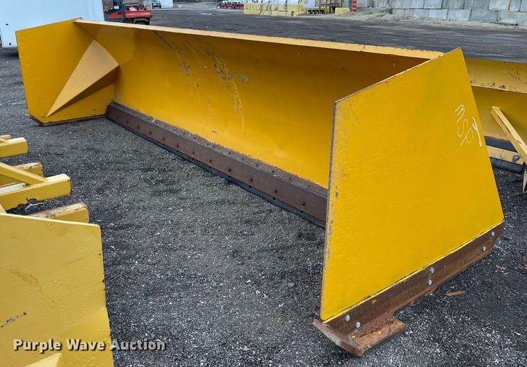 image for item DS5436 Protech  16' W wheel loader snow pusher 