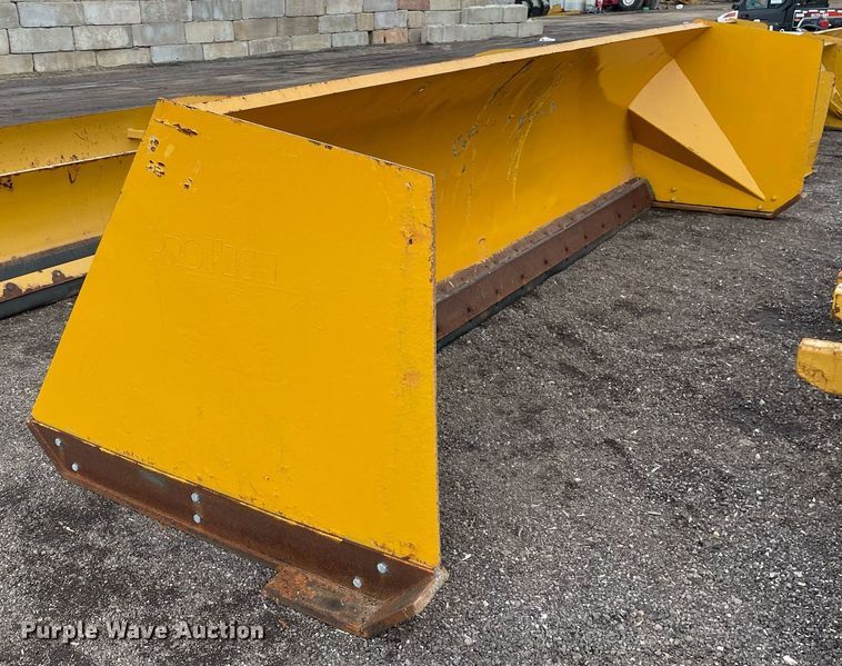 image for item DS5436 Protech  16' W wheel loader snow pusher 