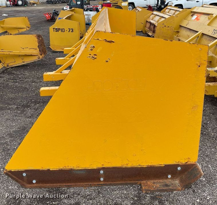 image for item DS5436 Protech  16' W wheel loader snow pusher 