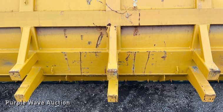 image for item DS5436 Protech  16' W wheel loader snow pusher 