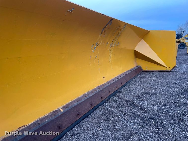 image for item DS5436 Protech  16' W wheel loader snow pusher 