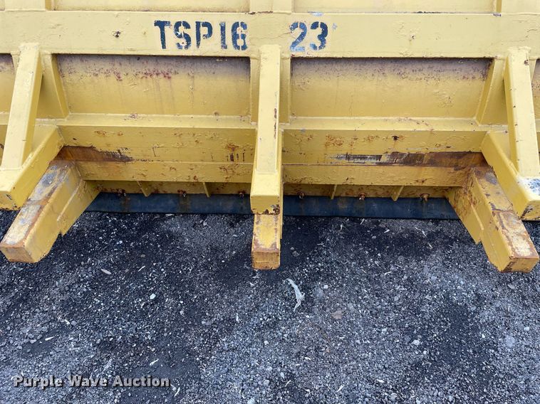 image for item DS5437 Protech 16' W wheel loader snow pusher 