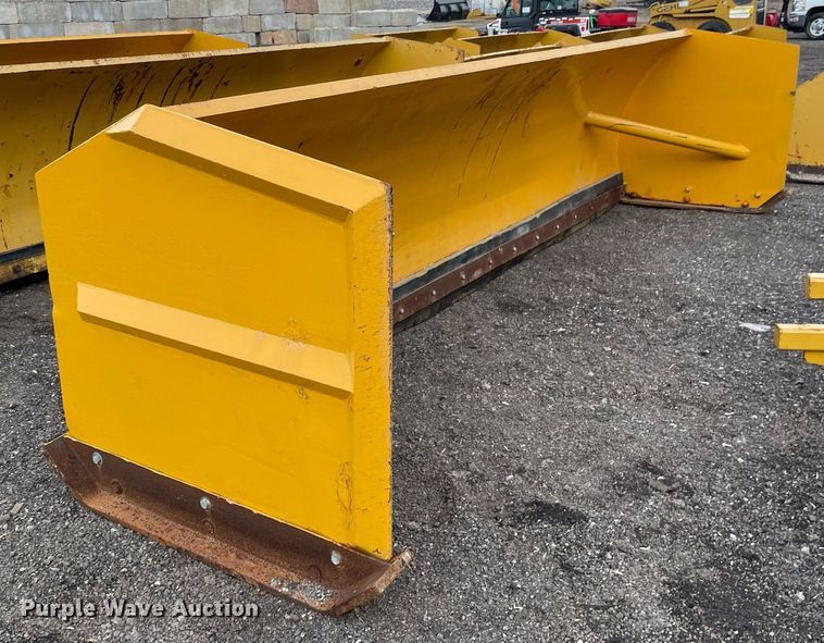 image for item DS5438 Protech 16' W wheel loader snow pusher