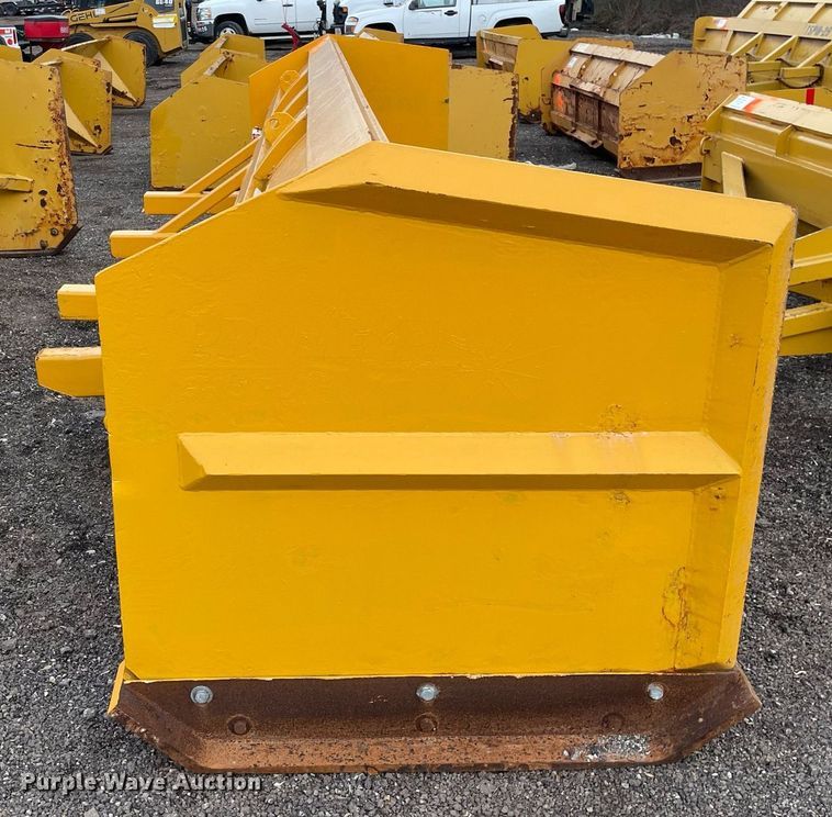 image for item DS5438 Protech 16' W wheel loader snow pusher