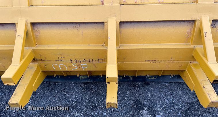 image for item DS5438 Protech 16' W wheel loader snow pusher