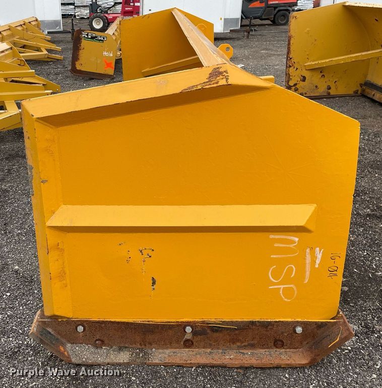 image for item DS5438 Protech 16' W wheel loader snow pusher