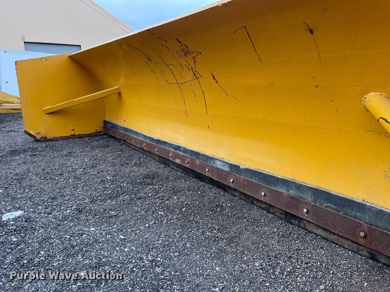 image for item DS5438 Protech 16' W wheel loader snow pusher