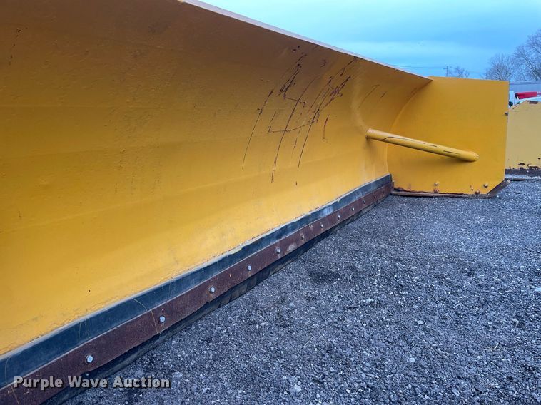 image for item DS5438 Protech 16' W wheel loader snow pusher