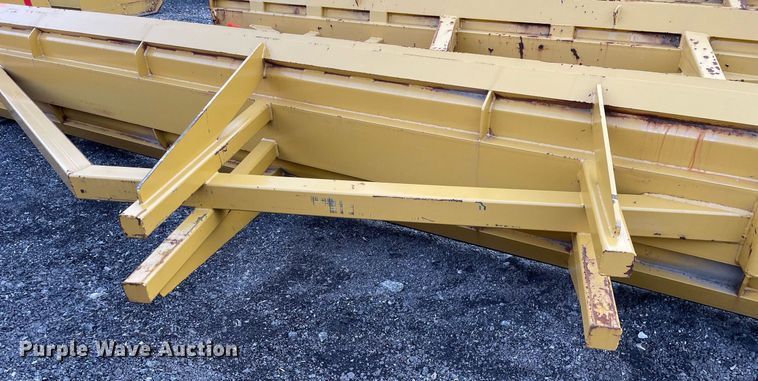 image for item DS5439 Express Steel 18' W wheel loader snow pusher 