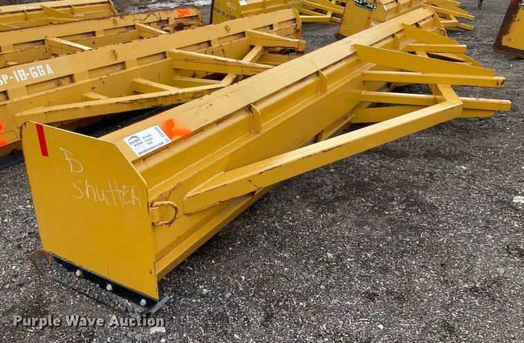 image for item DS5439 Express Steel 18' W wheel loader snow pusher 