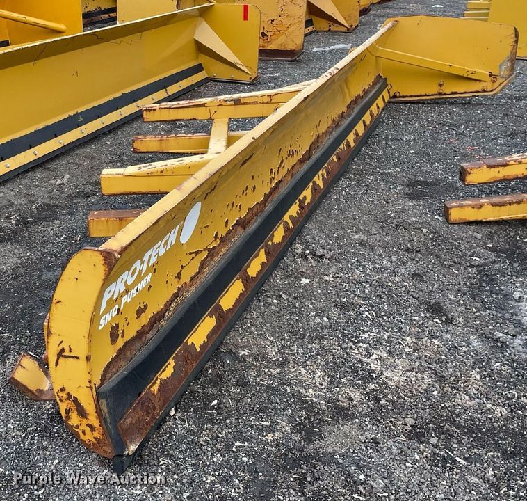 image for item DS5440 Protech LP18L 18' W wheel loader snow pusher 