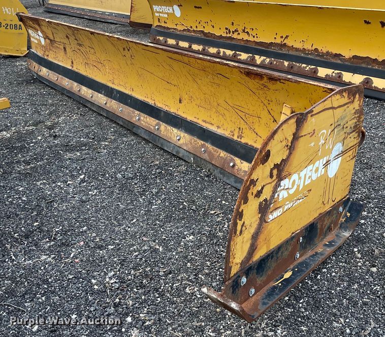 image for item DS5441 Protech 18' W wheel loader snow pusher 