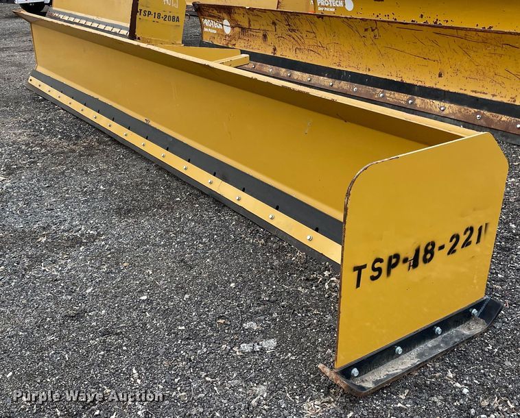 image for item DS5442 Express Steel  18' W wheel loader snow pusher 