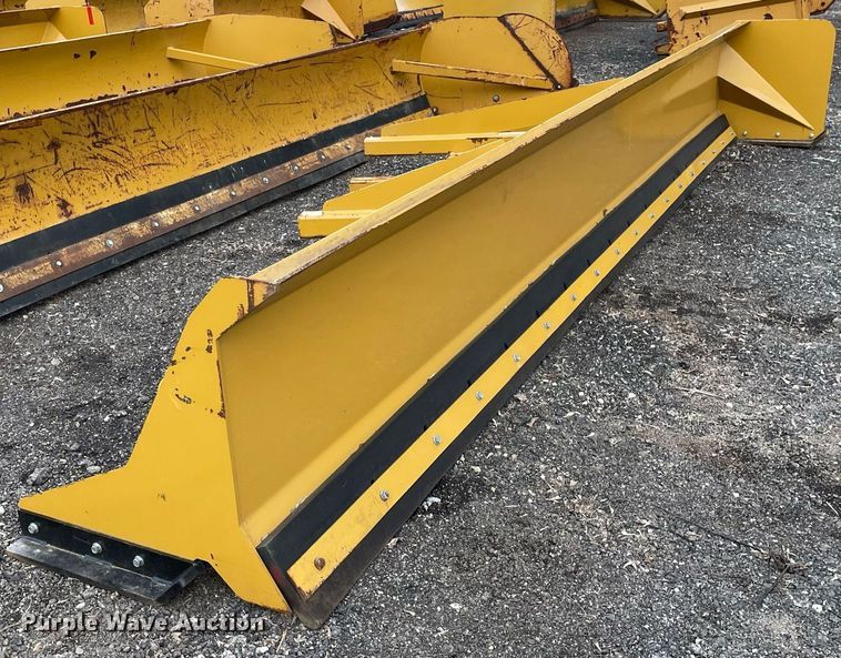 image for item DS5442 Express Steel  18' W wheel loader snow pusher 