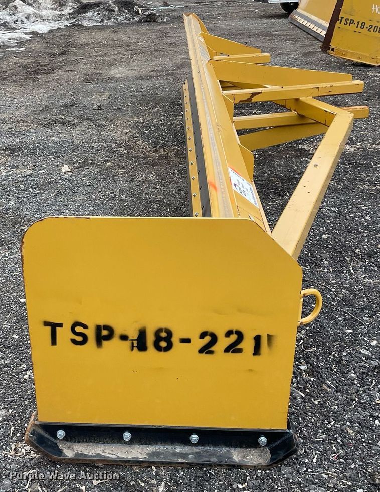 image for item DS5442 Express Steel  18' W wheel loader snow pusher 