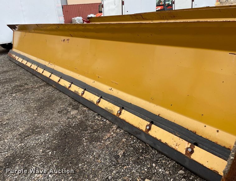 image for item DS5443 Express Steel  18' W wheel loader snow pusher 