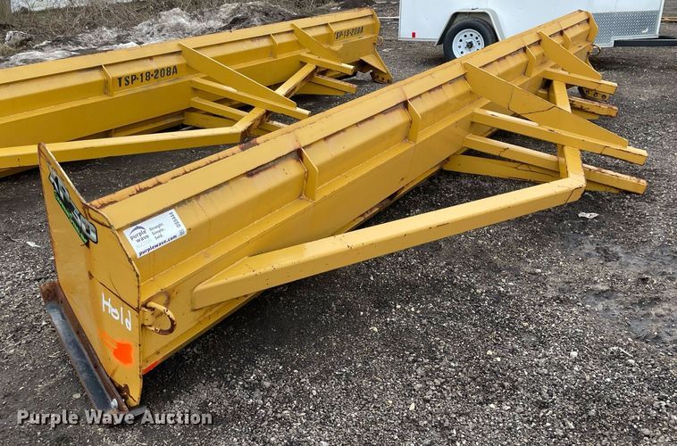 image for item DS5444 Express Steel  XP30 18' W wheel loader snow pusher 