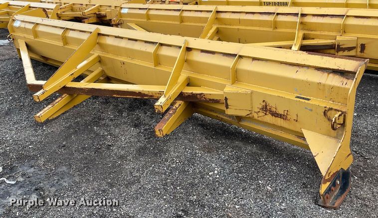 image for item DS5445 Express Steel  XP30 18' W wheel loader snow pusher 