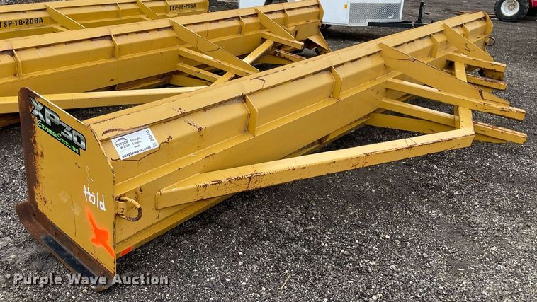 image for item DS5445 Express Steel  XP30 18' W wheel loader snow pusher 