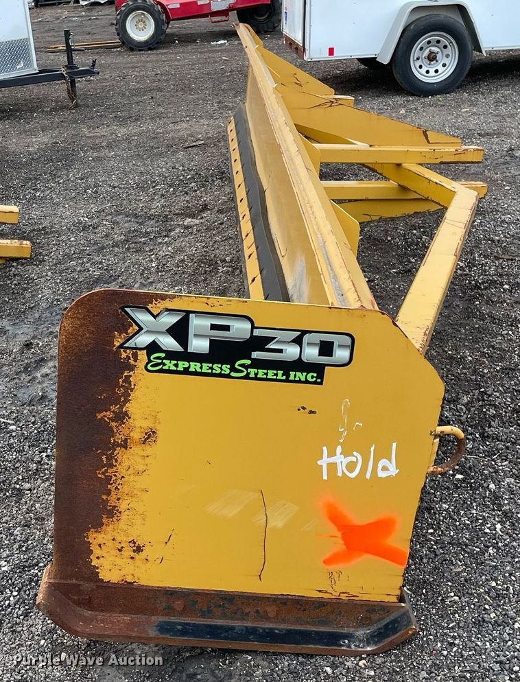 image for item DS5445 Express Steel  XP30 18' W wheel loader snow pusher 