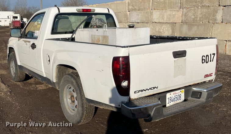 image for item DS5447 2006 GMC Canyon pickup truck