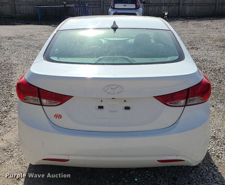 image for item DS7257 2012 Hyundai  Elantra 