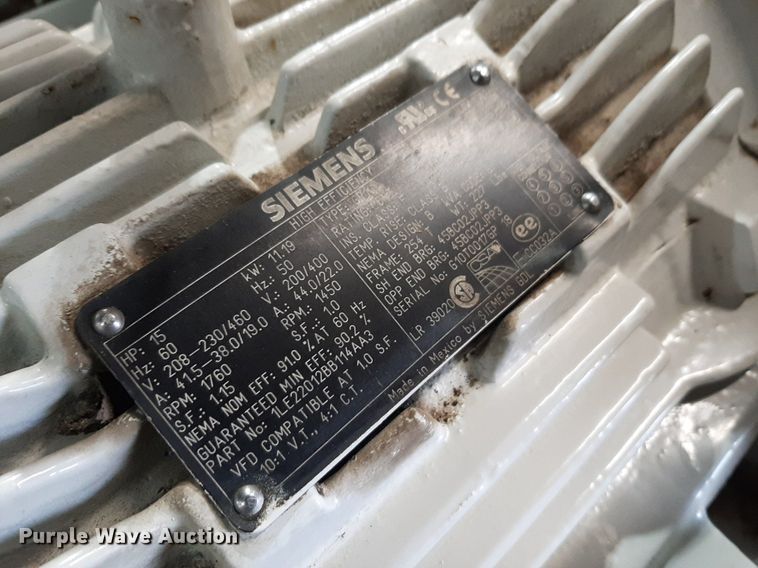 image for item DV9750 2010 Gardner Denver  DuroFlow 4504 air compressor