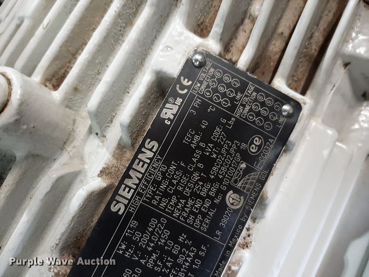 image for item DV9750 2010 Gardner Denver  DuroFlow 4504 air compressor