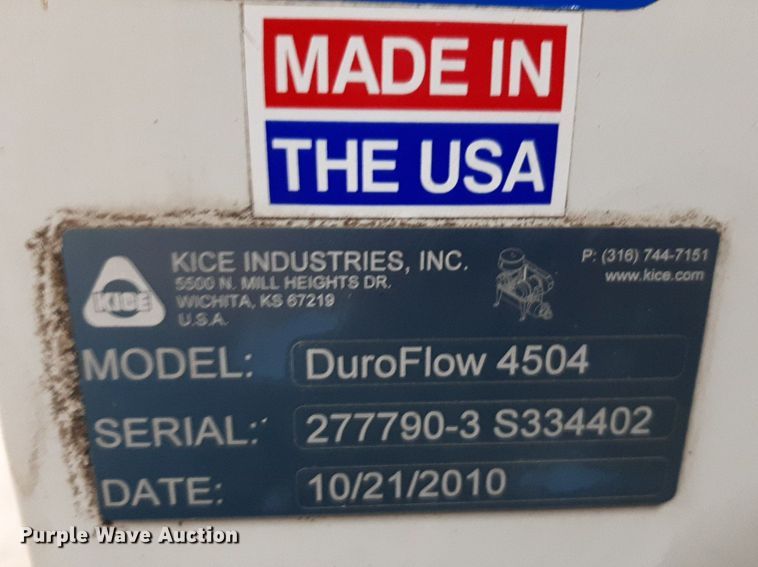 image for item DV9750 2010 Gardner Denver  DuroFlow 4504 air compressor