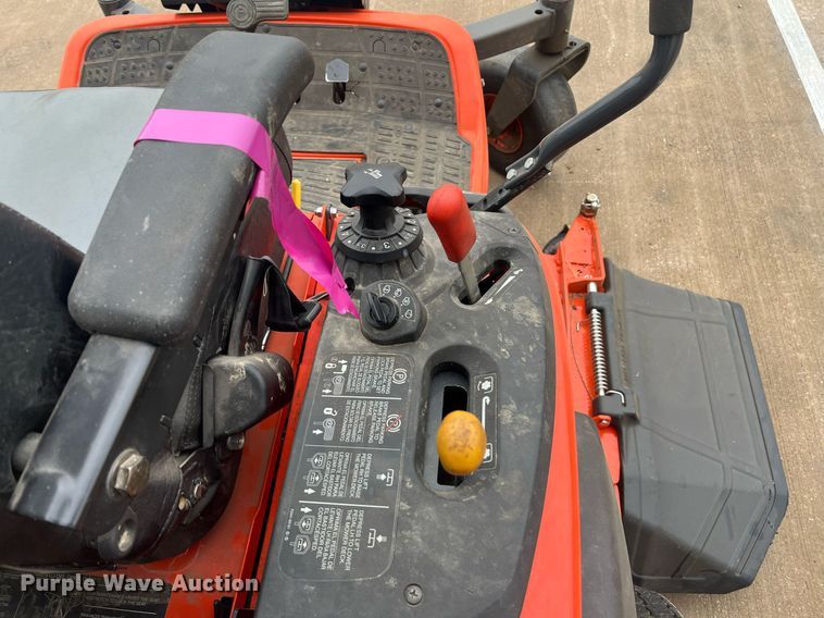 image for item EI0606 2017 Kubota ZD1211 ZTR lawn mower