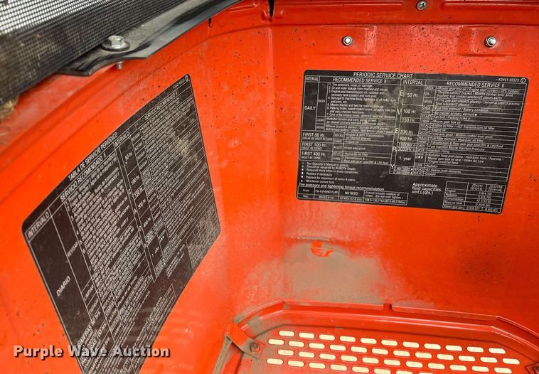 image for item EI0606 2017 Kubota ZD1211 ZTR lawn mower