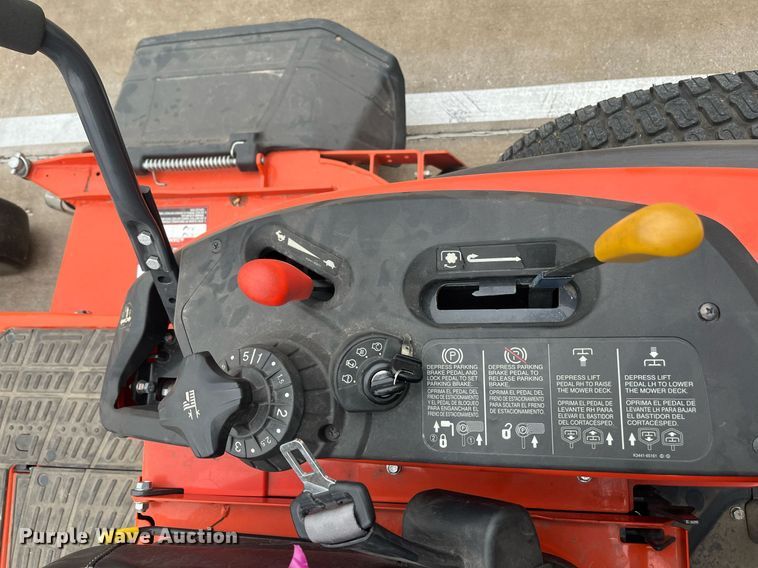 image for item EI0607 2019 Kubota  ZD1511 ZTR lawn mower