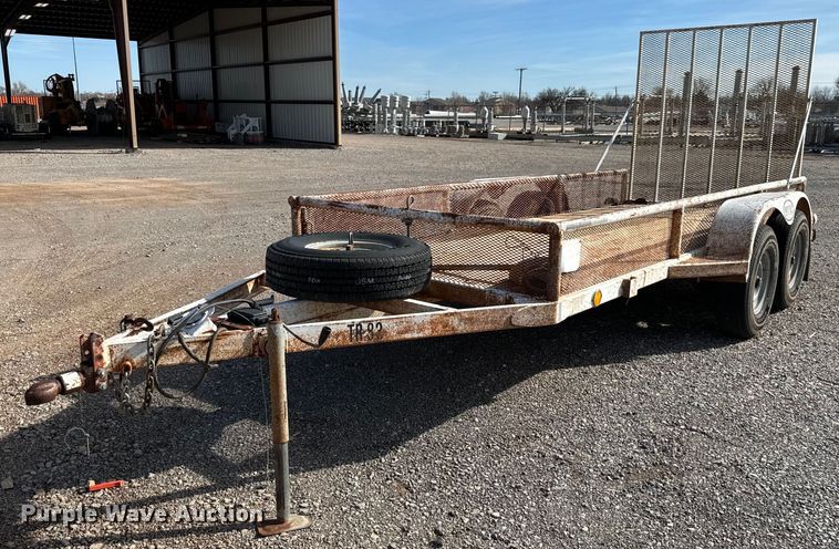 image for item EJ0176 WFEC utility trailer