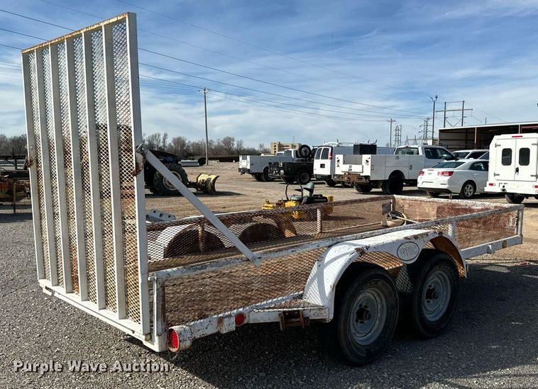 image for item EJ0176 WFEC utility trailer