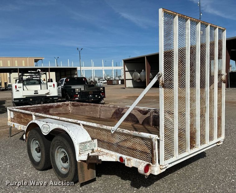 image for item EJ0176 WFEC utility trailer
