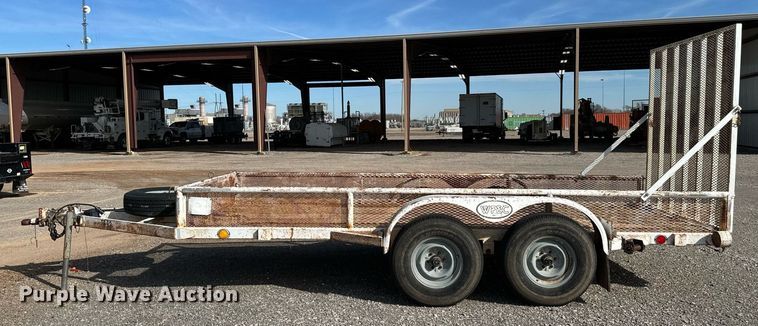 image for item EJ0176 WFEC utility trailer