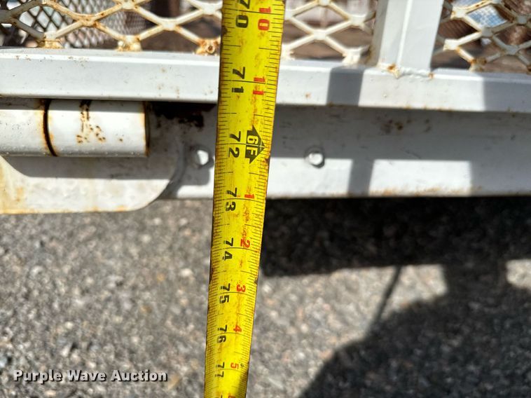 image for item EJ0176 WFEC utility trailer