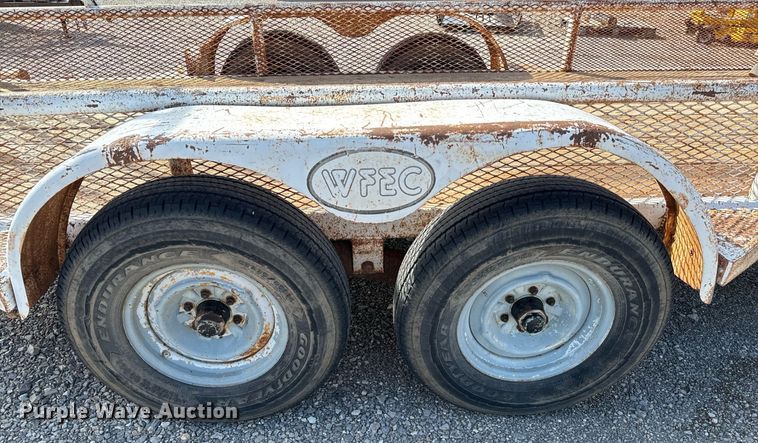 image for item EJ0176 WFEC utility trailer