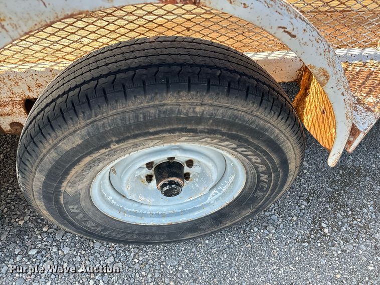 image for item EJ0176 WFEC utility trailer